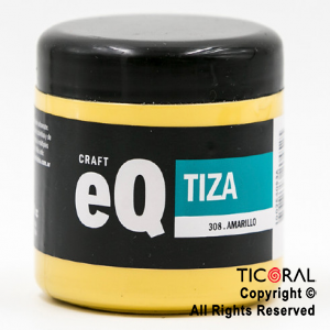 PINTURA TIZA EQ 308 AMARILLO 200 CC X 3 UNIDADES